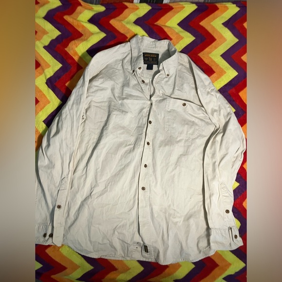 Vintage Woolrich corduroy button down shirt - Picture 1 of 3